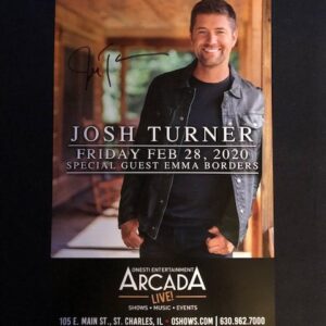 Josh Turner Poster 2/28/20-ARC