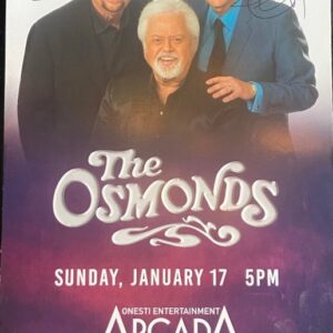 The Osmonds- 1/17 (signed)