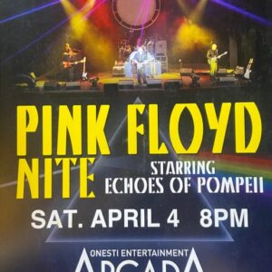 Echoes of Pompeii Pink Floyd Nite Poster- 4/4 (Signed)
