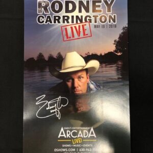 Rodney Carrington Poster-5/19/18 (Signed)