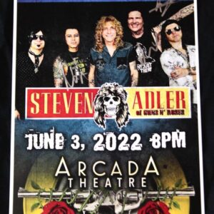 Steven Adler Poster- 6/3/22 (Signed)