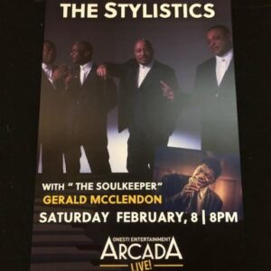Stylistics Poster-2/8/20 (Unsigned)
