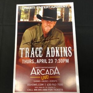 Trace Adkins Poster-4/23/15 (Signed)