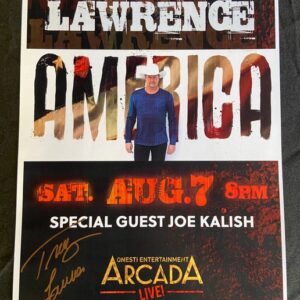 Tracy Lawrence- 8/7 (signed)