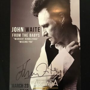 John Waite Poster-3/23/2019